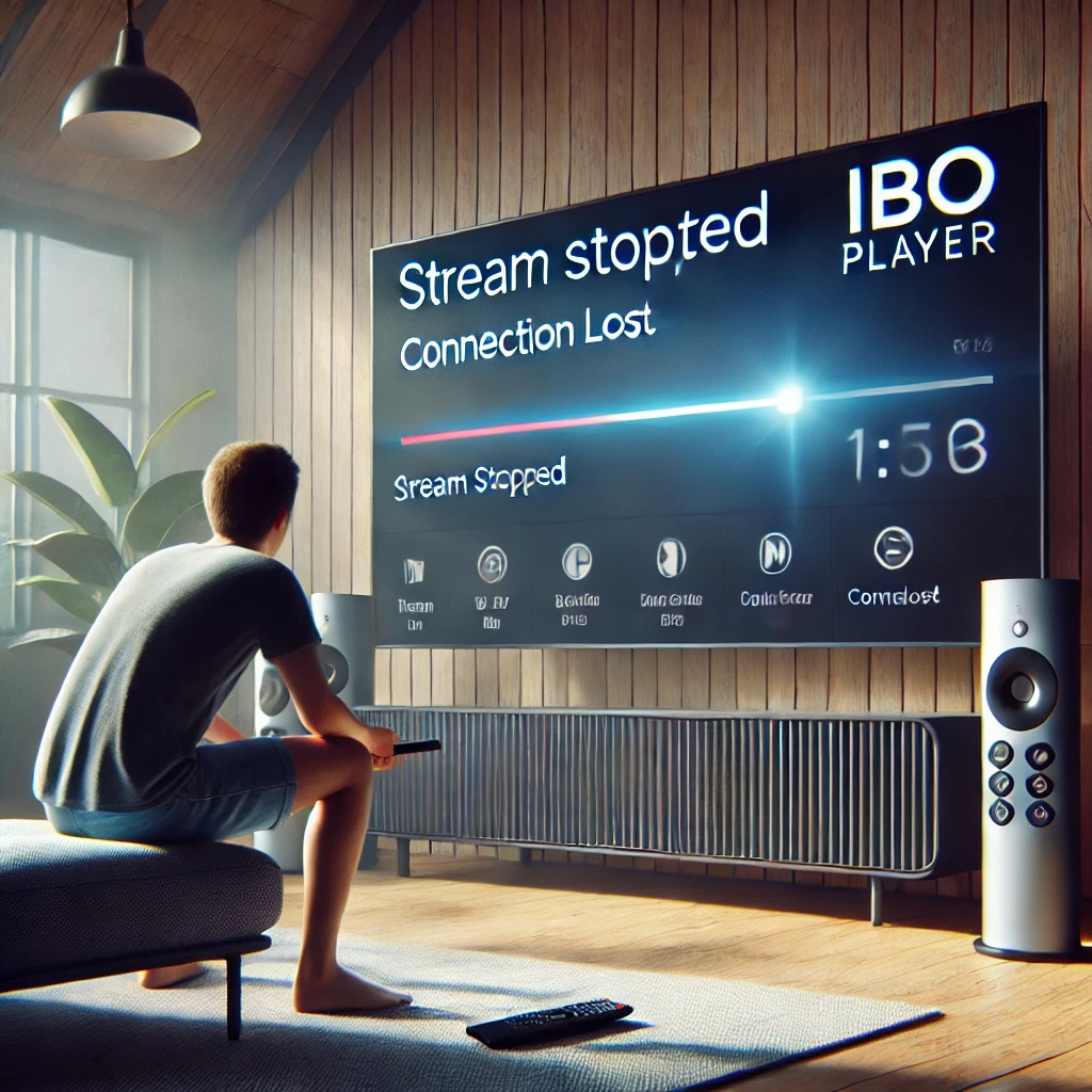 IBO Player Stream bricht ab