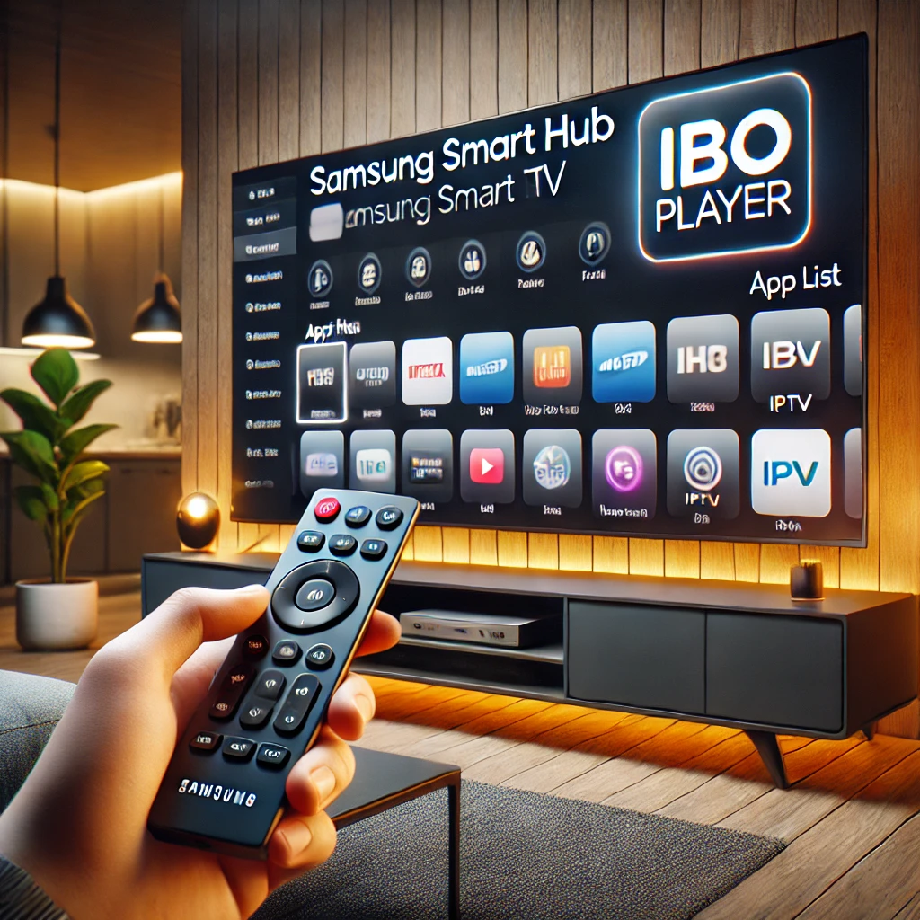 IBO Player im Samsung Smart Hub auf Smart-TV installieren – Anleitung 2025