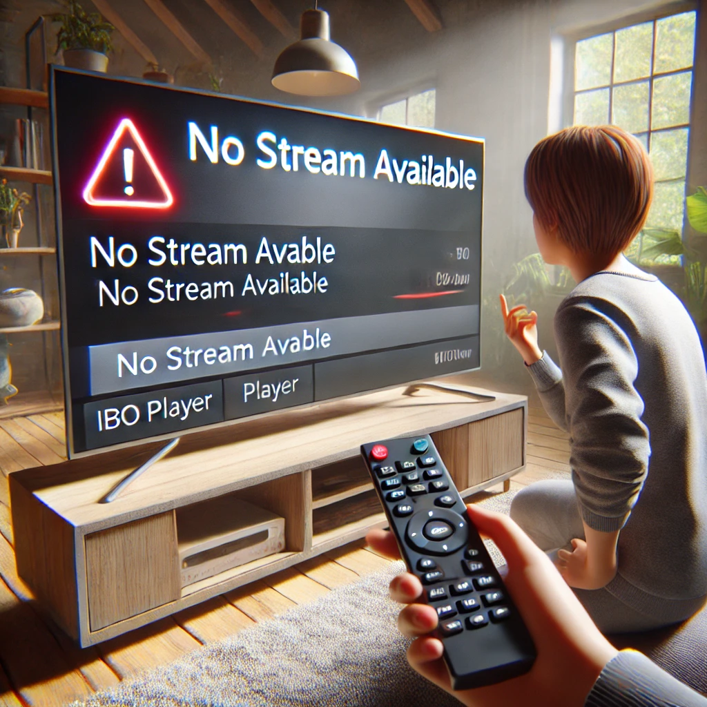 Fehlermeldung No Stream Available im IBO Player beheben